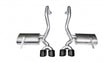 Corsa 1997-2004 Chevrolet Corvette C5 Z06 5.7L V8 Black Xtreme Axle-Back Exhaust CORSA Performance Axle Back  AXOPROS