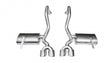 Corsa 1997-2004 Chevrolet Corvette C5 Z06 5.7L V8 Polished Xtreme Axle-Back Exhaust CORSA Performance Axle Back  AXOPROS