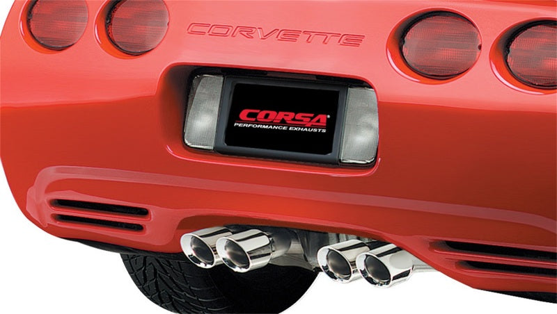 Corsa 1997-2004 Chevrolet Corvette C5 Z06 5.7L V8 Polished Xtreme Cat-Back + XO Exhaust CORSA Performance Catback AXOPROS