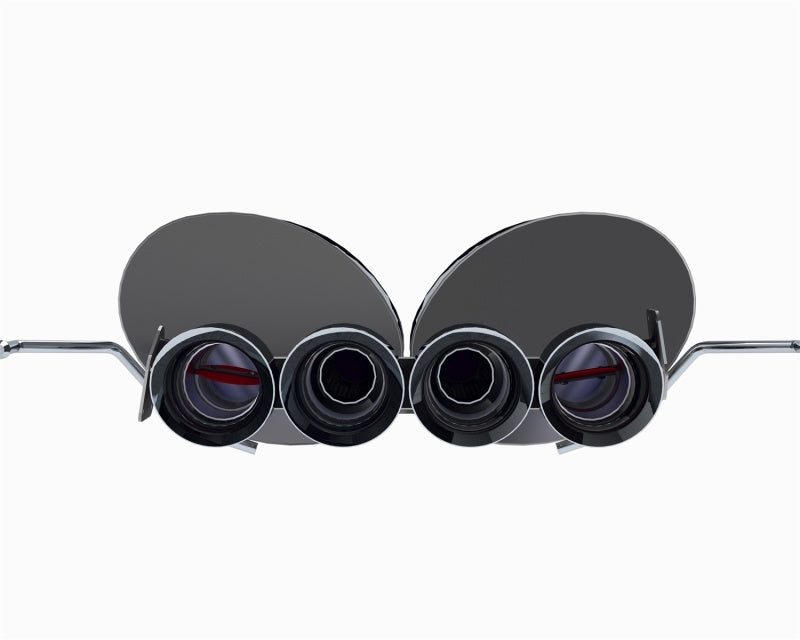 Corsa 2015-2019 Chevrolet Corvette C7 Z06 6.2L 2.75in Xtreme Axle-Back w/ Dual NPP CORSA Performance Axle Back  AXOPROS