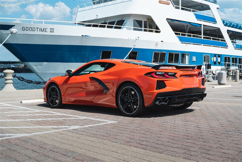 Corsa 2020-25 Corvette C8 3in Xtreme Cat-Back Exhaust 4.5in Black Quad Tips - Deletes stock AFMValve CORSA Performance Catback AXOPROS