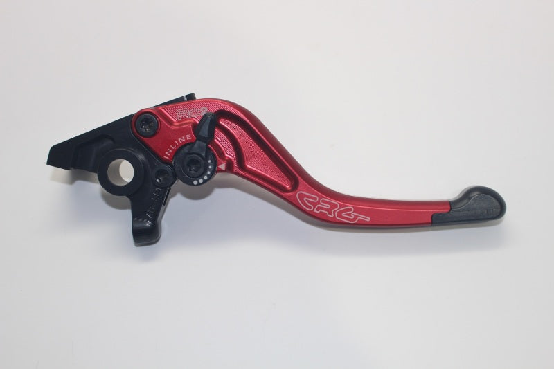 CRG 05-06 Kawasaki ZX6R/ RR / 04-20 Suzuki GSXR600-1000R/ 06-17 Triumph Brake Lever -Short Red CRG Constructors Levers AXOPROS