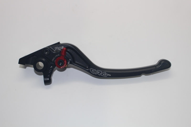 CRG 05-06 Kawasaki ZX6R/ RR/ 04-20 Suzuki GSXR600-1000R/ 06-17 Triumph Brake Lever -Std Black CRG Constructors Levers AXOPROS
