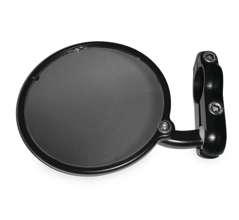 CRG Hindsight 3 in. Round Bar-End Mirror Left - Black CRG Constructors Side Mirrors AXOPROS