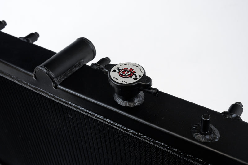 CSF 02-07 Subaru WRX/STI Radiator - Black Finish CSF Radiators AXOPROS