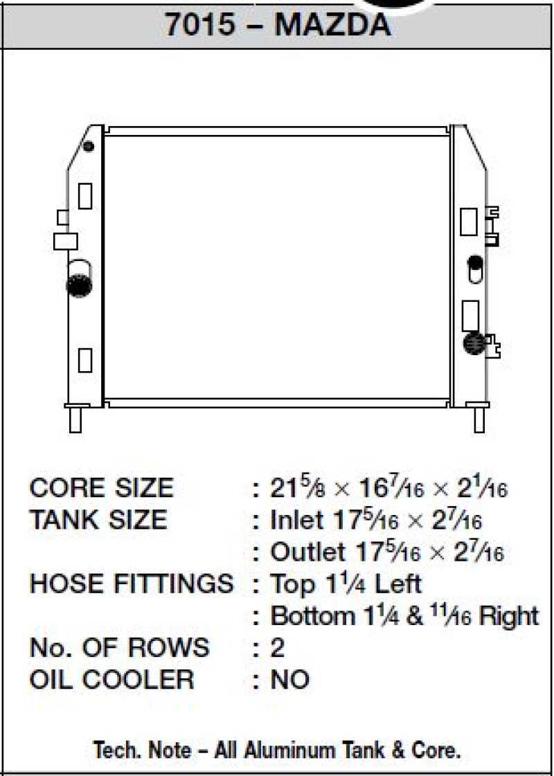 CSF 06-12 Mazda Miata Radiator CSF Radiators  AXOPROS