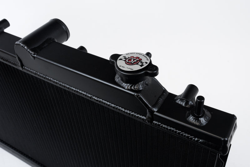 CSF 08-15 Subaru Impreza WRX/STI 1-Row 31mm High-Performance Aluminum Radiator - Black CSF Radiators AXOPROS