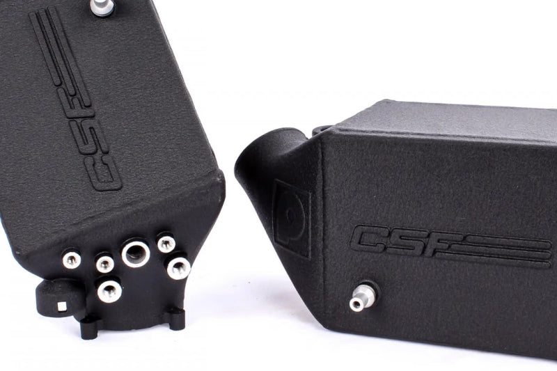 CSF 12-16 BMW M5 (F10) / 12-18 BMW M6 (F06/F12/F13) Twin Charge-Air-Cooler Set - Crinkle Black CSF Intercoolers  AXOPROS