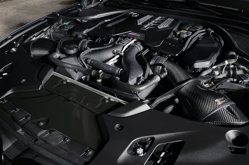 CSF 16-21 BMW M5 (F90) / 17-21 BMW M8 (F91/F92/F93) Twin Charge-Air-Cooler Set - Crinkle Black CSF Intercoolers AXOPROS