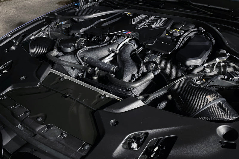 CSF 16-21 BMW M5 (F90) / 17-21 BMW M8 (F91/F92/F93) Twin Charge-Air-Cooler Set - Crinkle Black CSF Intercoolers AXOPROS