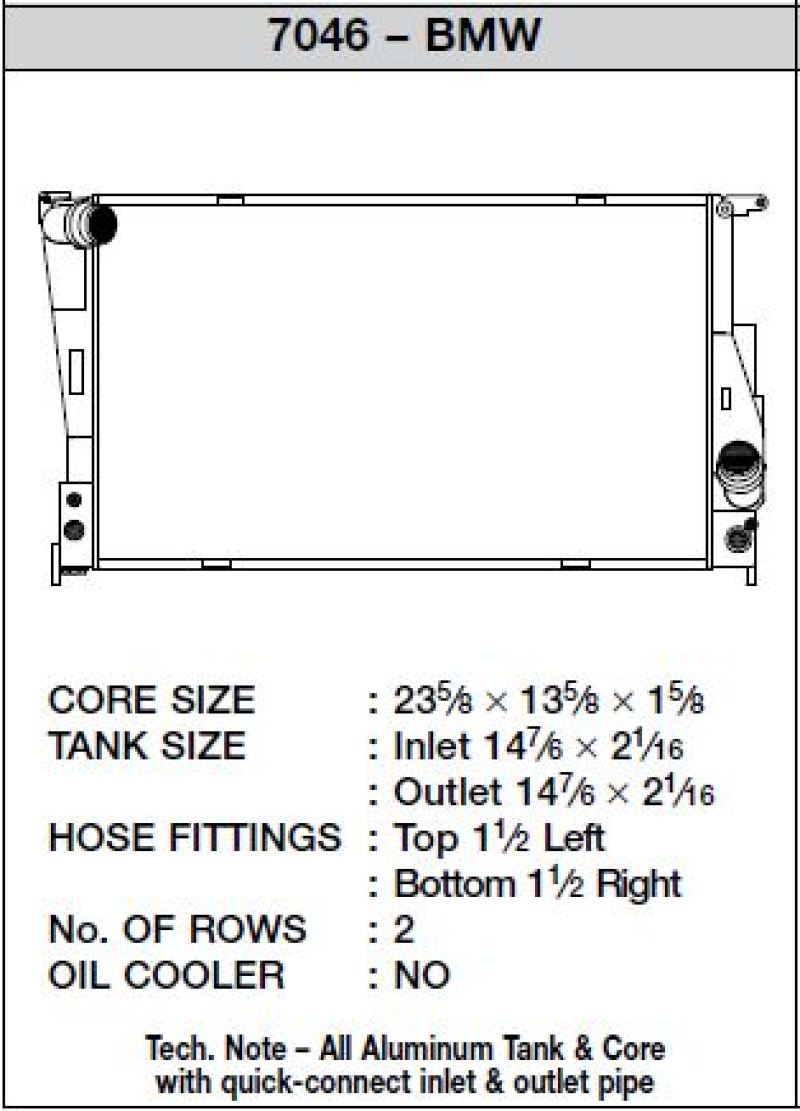 CSF 2011+ BMW 1 Series M / 07-11 BMW 335i / 2009+ BMW Z4 sDrive30i/Z4 sDrive35i (A/T Only) Radiator CSF Radiators  AXOPROS