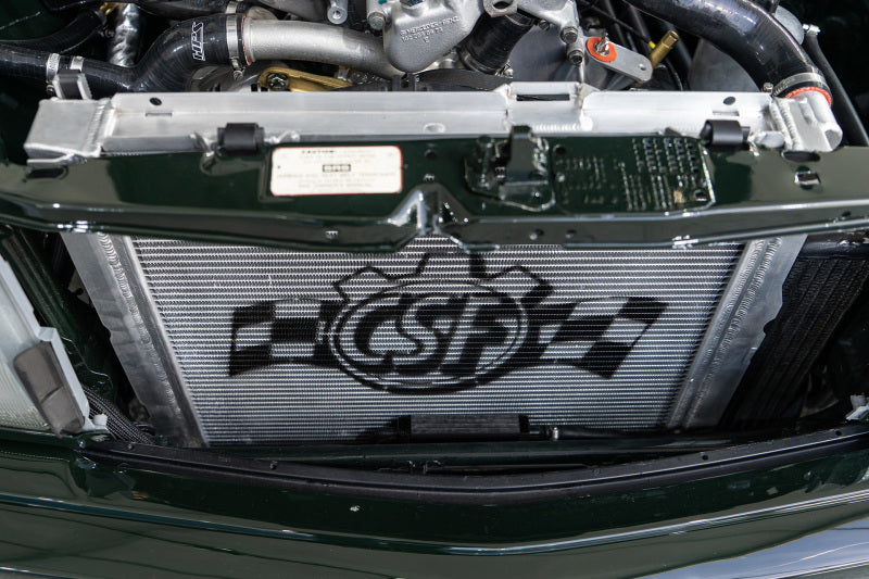 CSF 84-88 Mercedes-Benz W201 190E 2.3L - 16 w/ A/C High Performance Aluminum Radiator CSF Radiators  AXOPROS