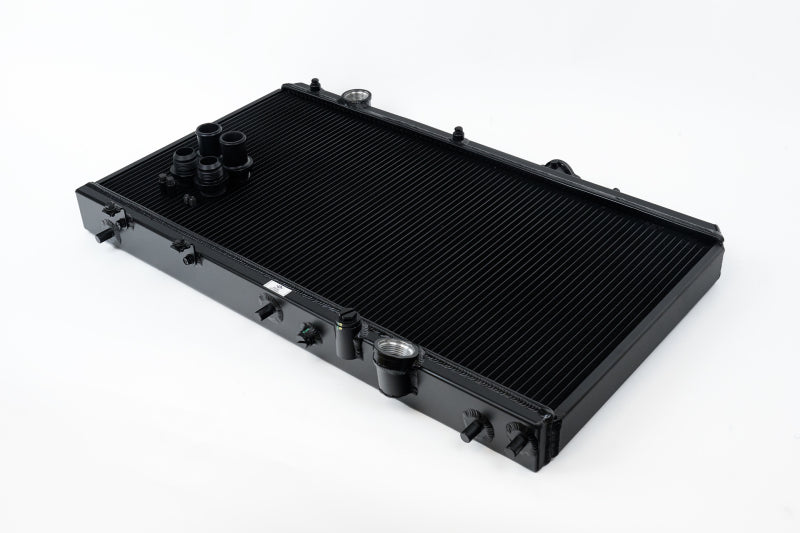 CSF 92-00 Honda Civic w/K-Swap V3 Radiator - Black Finish CSF Radiators  AXOPROS