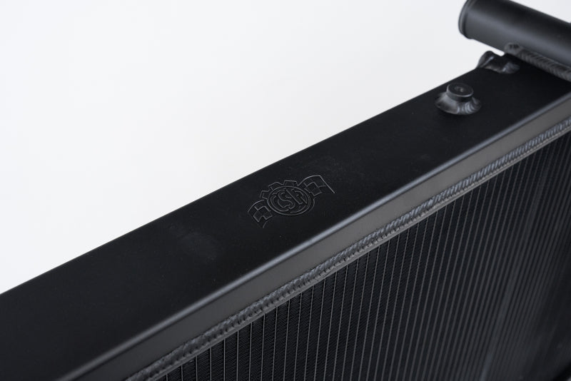 CSF 93-98 Toyota MK4 Supra Radiator - Black Finish CSF Radiators  AXOPROS