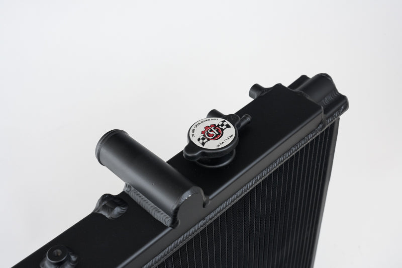 CSF 93-98 Toyota MK4 Supra Radiator - Black Finish CSF Radiators  AXOPROS