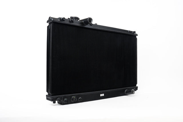 CSF 93-98 Toyota MK4 Supra Radiator - Black Finish CSF Radiators  AXOPROS