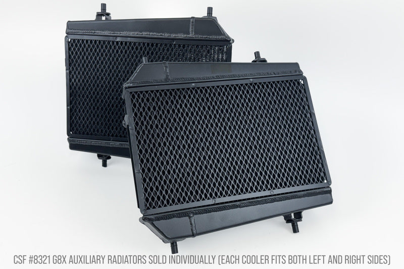 CSF BMW G8X M3/M4/M2 High-Performance Auxiliary Radiator - Single Radiator CSF Radiators AXOPROS