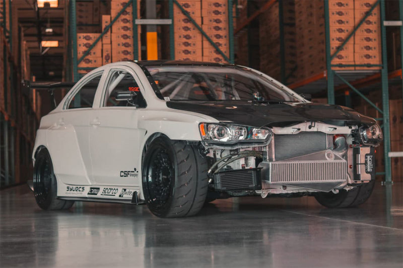 CSF Universal Dual-Pass Oil Cooler - M22 x 1.5 - 13in L x 4.75in H x 2.16in W CSF Oil Coolers AXOPROS