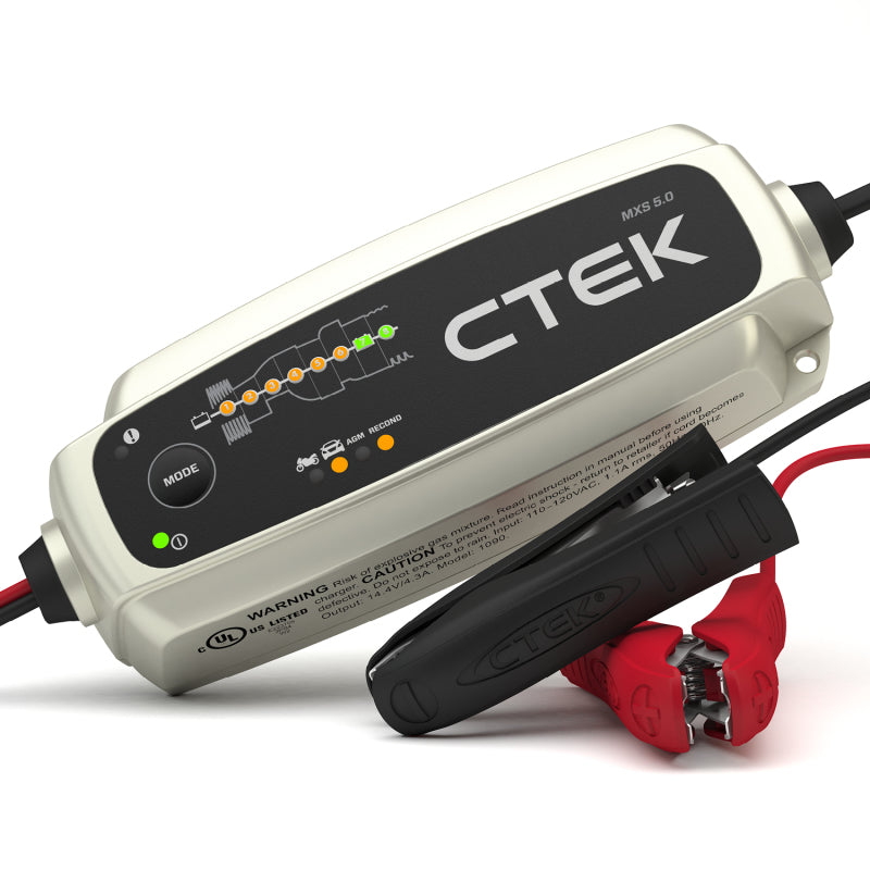 CTEK Battery Charger - MXS 5.0 4.3 Amp 12 Volt CTEK Battery Chargers  AXOPROS