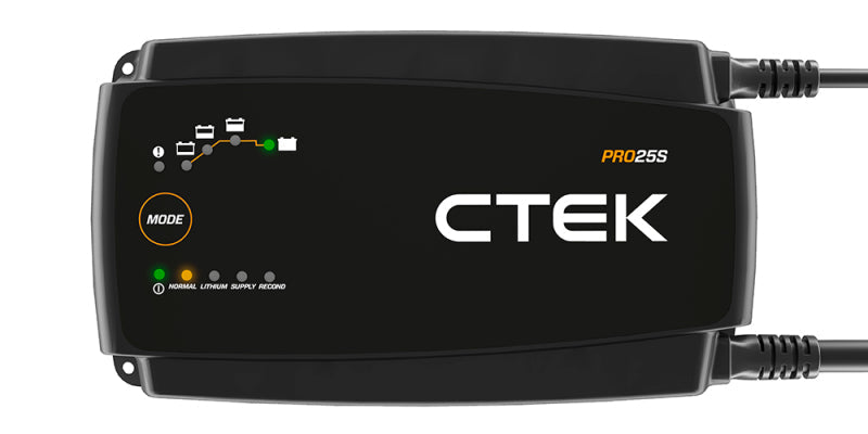 CTEK PRO25S Battery Charger - 50-60 Hz - 12V CTEK Battery Chargers  AXOPROS