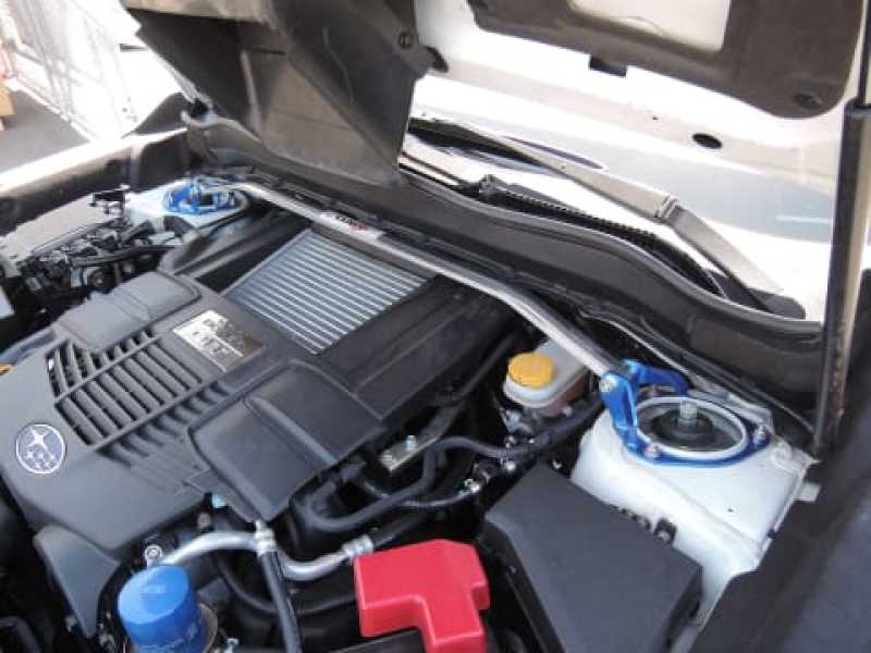 Cusco Strut Bar OS Front 12 Subaru Forester 2.0XT (SJG) Cusco Strut Bars AXOPROS