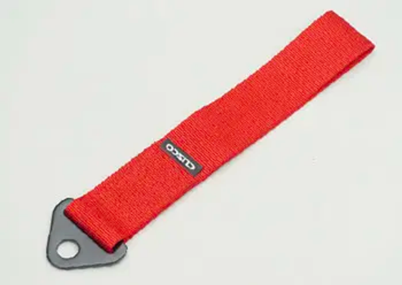 Cusco Universal Tow Strap - Red Cusco Tow Hooks AXOPROS