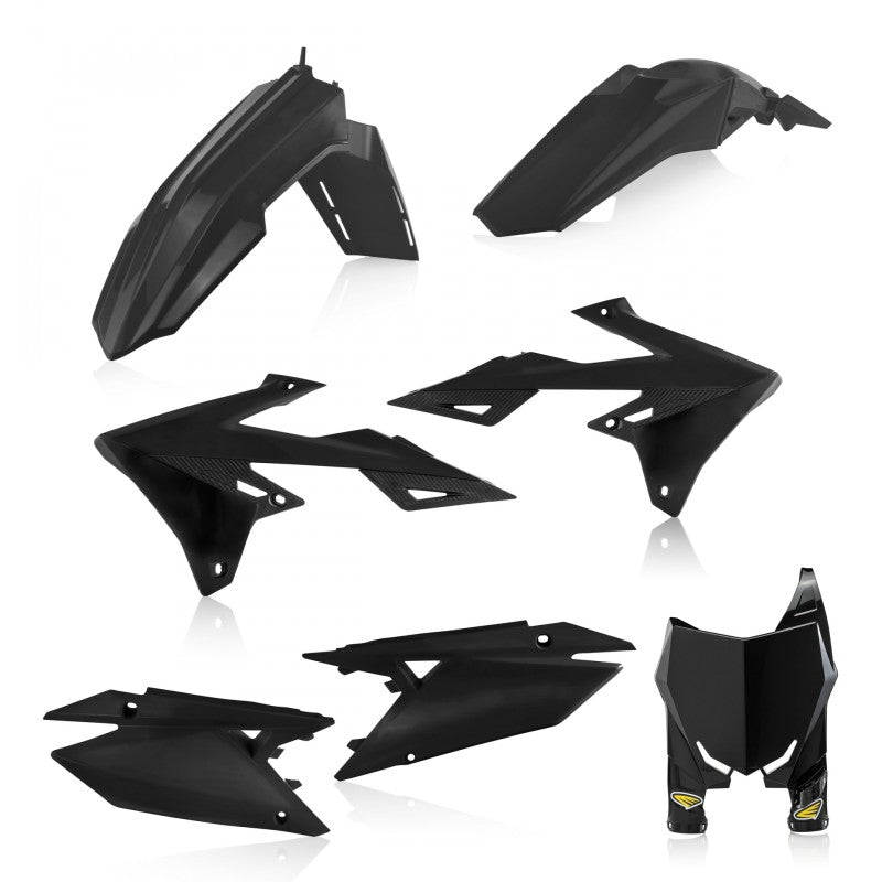 Cycra 19+ Suzuki RMZ-250 5-pc Replica Body Kit - Black Cycra Plastics AXOPROS