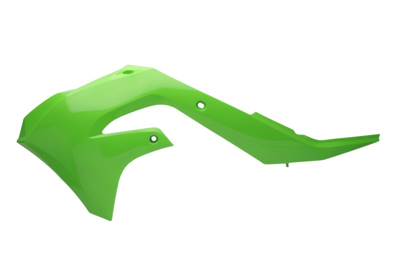 Cycra 21-23 Kawasaki KX250F Powerflow Radiator Shrouds - OEM Green Cycra Plastics AXOPROS