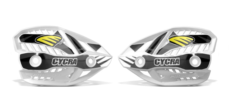 Cycra Probend CRM Ultra Hand Shield - White Cycra Hand Guards  AXOPROS