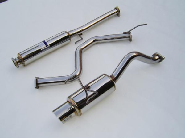 Invidia 92-95 Civic EF6 3DR 60mm (101mm tip) Cat-back Exhaust Invidia Catback AXOPROS