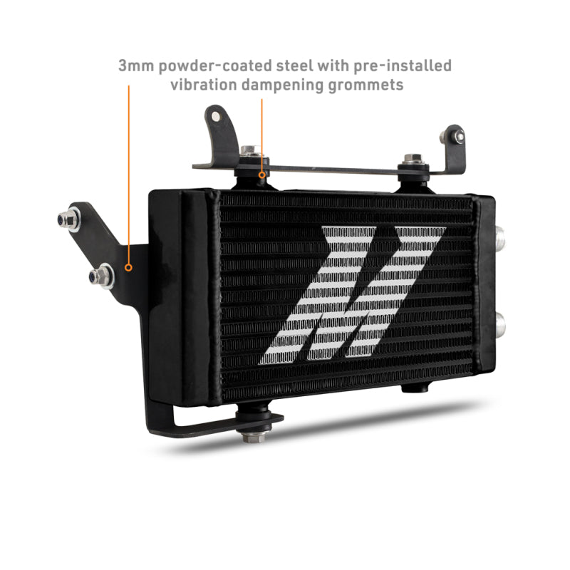Mishimoto 2023+ Toyota GR Corolla Oil Cooler Kit - Thermostatic - Black Mishimoto Oil Coolers  AXOPROS
