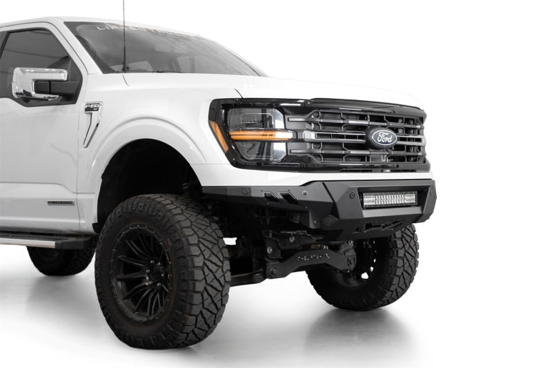 Addictive Desert Designs Addictive Desert Designs 2024 Ford F-150 Black Label - Front Bumper Bumpers - Steel aftermarket performance part