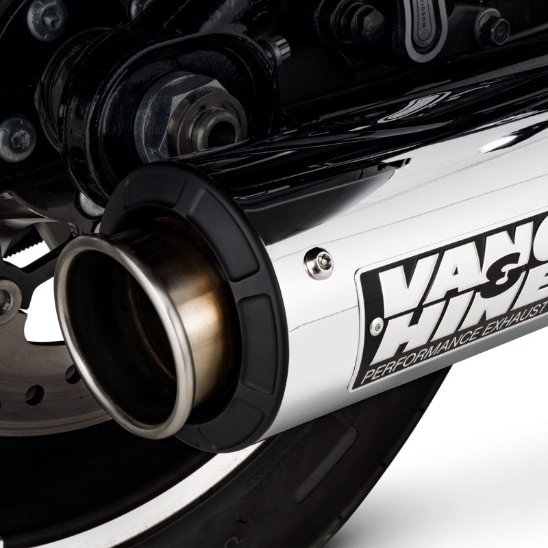 Vance and Hines Vance & Hines 2025 Narrow Tire Softail Supersport Slip-On - Chrome Powersports Exhausts aftermarket performance part