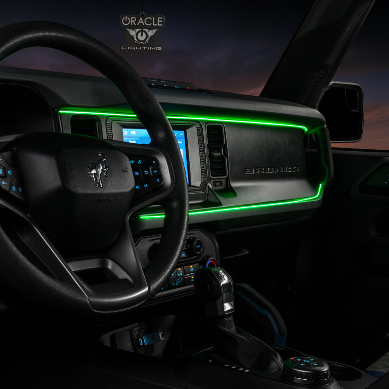 ORACLE Lighting Oracle 21-25 Ford Bronco ColorSHIFT LED Interior Dash Board Kit Headlights aftermarket performance part