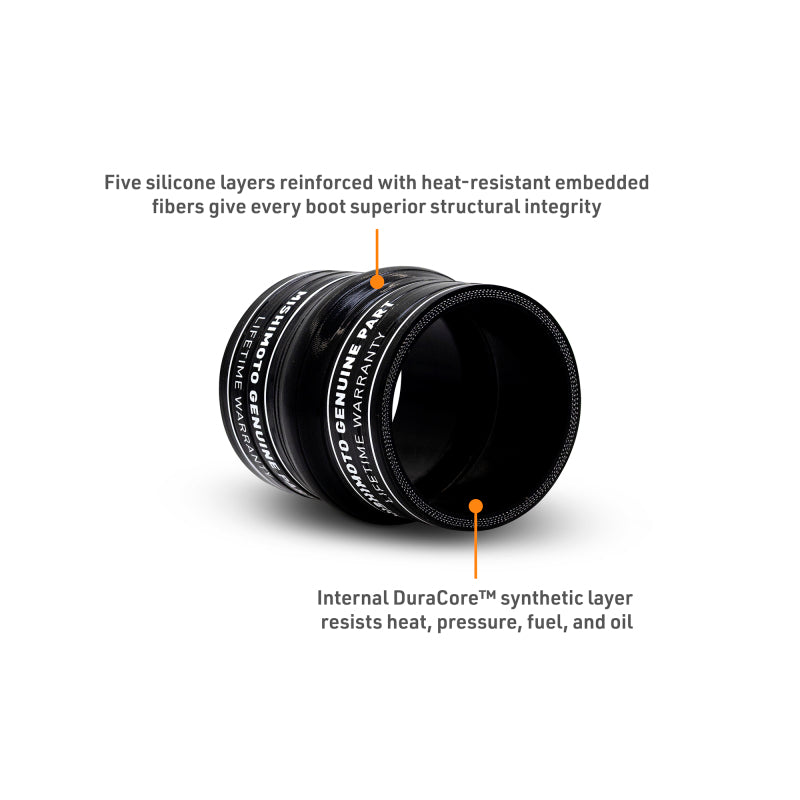 Mishimoto Mishimoto Duracore 3in Straight Hump Coupler Silicone Couplers & Hoses aftermarket performance part