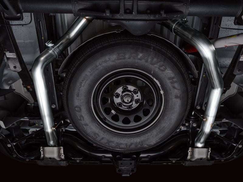 AWE 4th Gen GM 1500 6.2L Catback Split Rear Exit (w/ Bumper Cutouts) - OE Tips AWE Tuning Catback AXOPROS