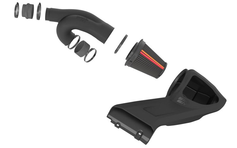 K&N 21-24 Chevrolet Silverado 1500 V8 5.3L/6.2L F/L NextGen Dryflow Cold Air Intake K&N Engineering Cold Air Intakes AXOPROS