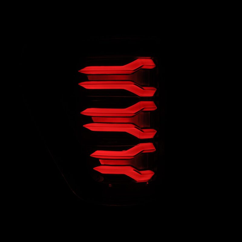 AlphaRex 21-22 Ford F150 LUXX LED Projector Tail Lights - Alpha-Black AlphaRex Tail Lights  AXOPROS
