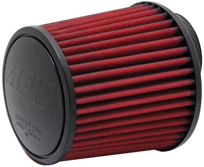AEM Induction AEM 5.5in Base OD x 4.75in Top OD x 5in Height Conical Dryflow Air Filter Air Filters - Universal Fit aftermarket performance part