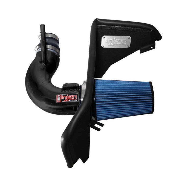 Injen Injen 2016+ Chevy Camaro 2.0L Wrinkle Black Power-Flow Air Intake System Cold Air Intakes aftermarket performance part