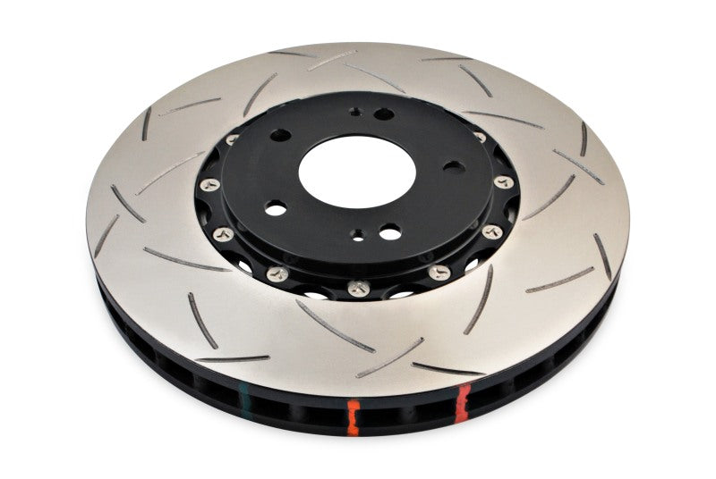 DBA 03-05 Evo 8/9 Front Slotted 5000 Series 2 Piece Rotor Assembled w/ Black Hat DBA Brake Rotors - 2 Piece AXOPROS