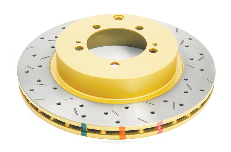 DBA 03-05 Evo 8/9 Rear Drilled & Slotted 4000 Series Rotor DBA Brake Rotors - Slot & Drilled AXOPROS