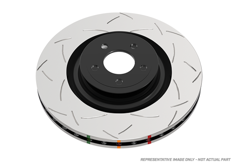 DBA 05-12 Corvette C6 w/Z51 pkg Rear Slotted 4000 Series Rotor DBA Brake Rotors - Slotted AXOPROS