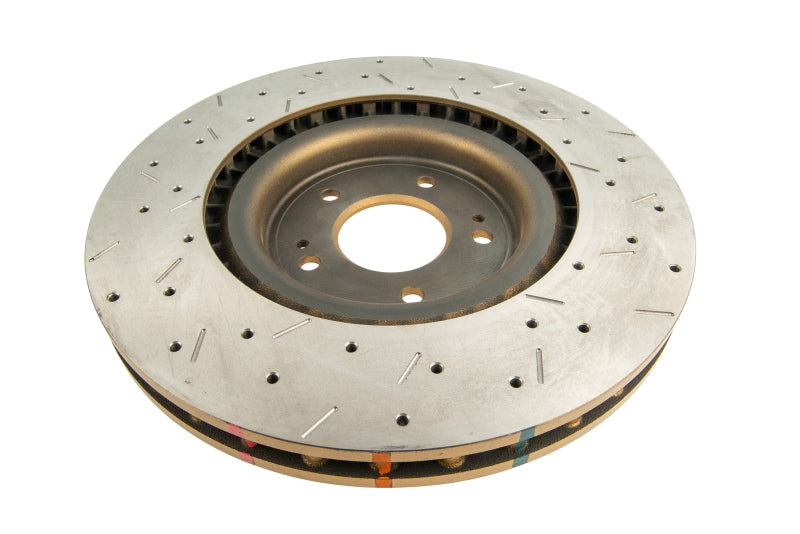 DBA 08+ EVO X Front Drilled & Slotted 4000 Series Rotor DBA Brake Rotors - Slot & Drilled AXOPROS
