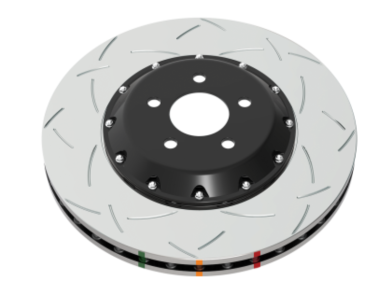 DBA 2022+ Subaru WRX (w/STI Brembo 4 Piston Caliper) 5000 Series 2 Piece Slotted Front Brake Rotor DBA Brake Rotors - 2 Piece AXOPROS