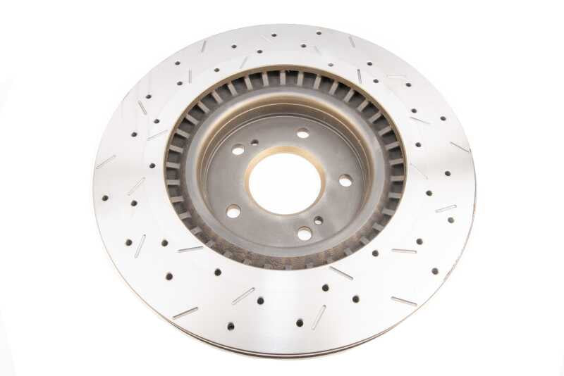 DBA 8/93-94 Nissan Skyline R32 GT-R/95-7/98 R33 & R34 GT-R Front Drilled & Slotted 4000 Series Rotor DBA Brake Rotors - Slot & Drilled AXOPROS