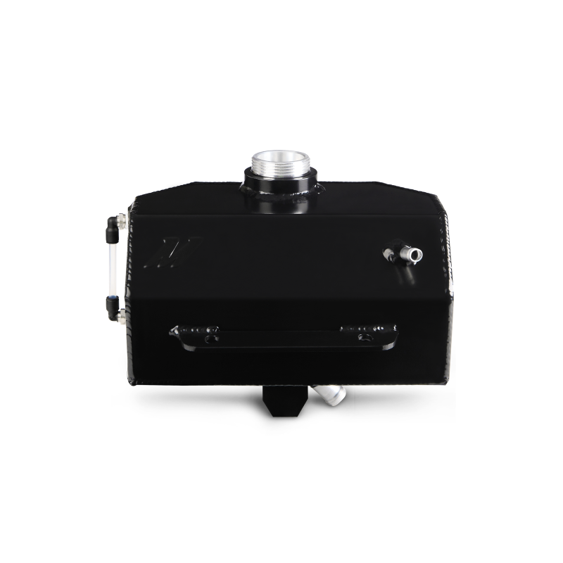 Mishimoto 2015 Ford Mustang EcoBoost / 3.7L / 5.0L  Aluminum Coolant Expansion Tank - Black Mishimoto Coolant Reservoirs  AXOPROS
