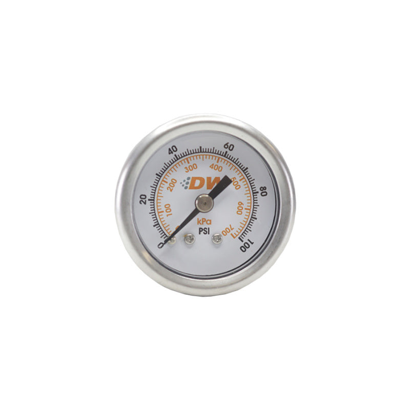 DeatschWerks 0-100 PSI 1/8in NPT Mechanical Fuel Pressure Gauge DeatschWerks Gauges AXOPROS