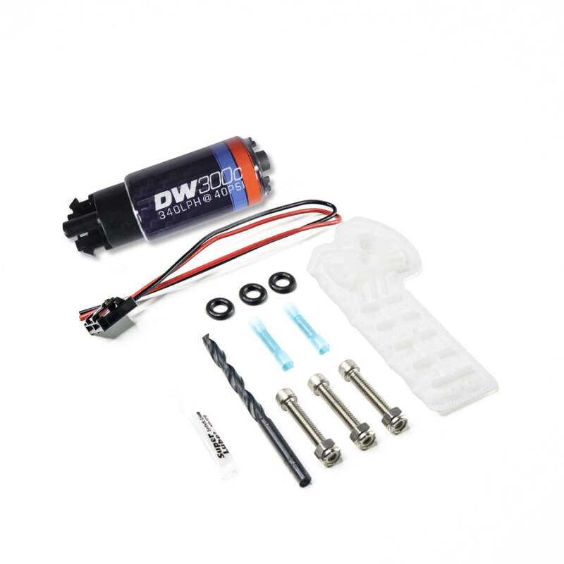 DeatschWerks 15-19 Golf R/15-18 1.8/15-18 GTI 340lph Compact Fuel Pump w/o clips w/9-1060 Instl kit DeatschWerks Fuel Pump Fitment Kits AXOPROS