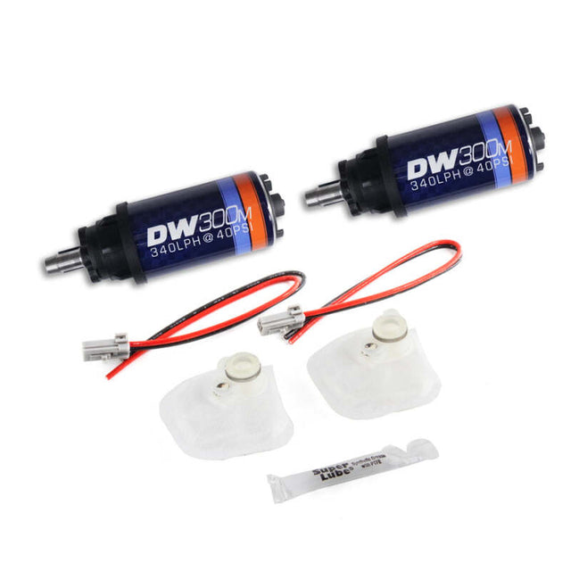DeatschWerks 340 LPH Ford In-Tank Fuel Pump DW300M Series w/ 07-10 GT500 / GT500KR Install Kit DeatschWerks Fuel Pumps  AXOPROS
